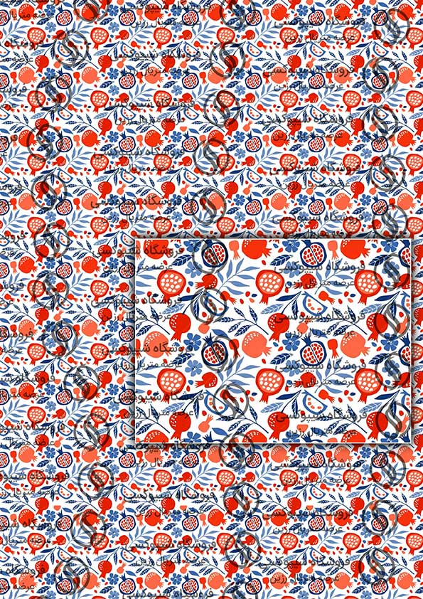 طلق برچسبی طرح انار