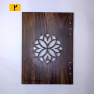 جلد چوبی دفتر رزین