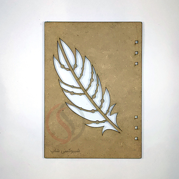 Raw6 جلد چوبی دفتر رزین