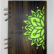 جلد چوبی فانتزی دل آرا | مناسب ساخت دفتر رزینی و دست‌ساز